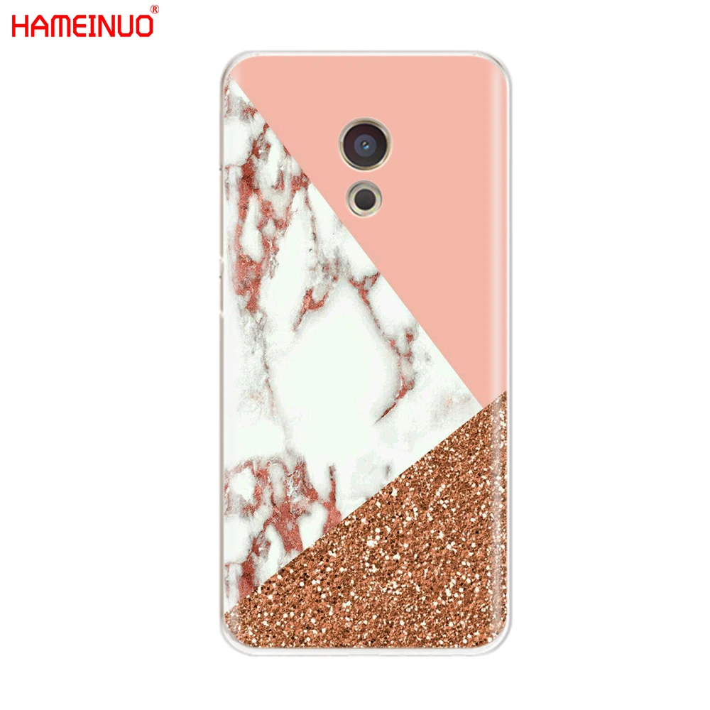 HAMEINUO скраб Мраморное изображение камня окрашенный чехол для телефона Meizu M6 M5 M5S M2