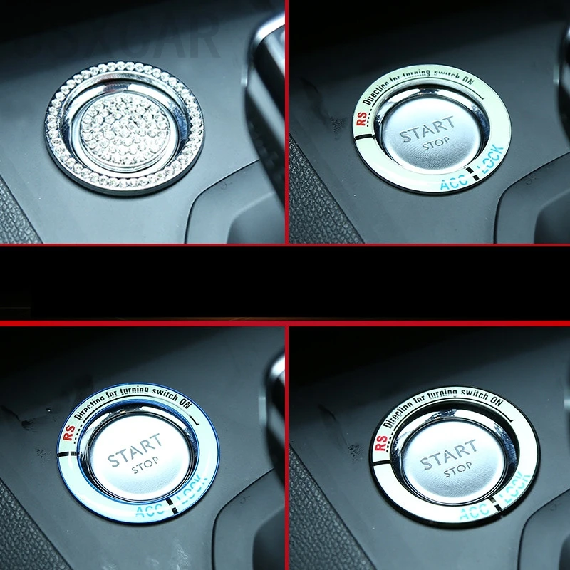 Кнопка запуска двигателя Замена крышки Стоп ключ аксессуары переключатель