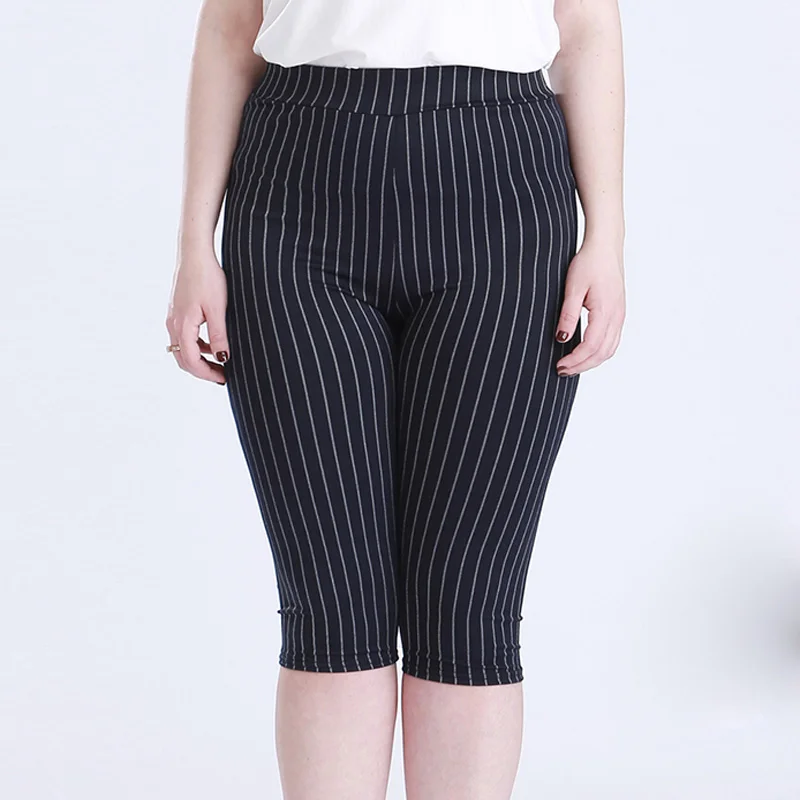 HEE GRAND/летние Для Женщин Эластичные Обтягивающие в полоску цвет черный темно