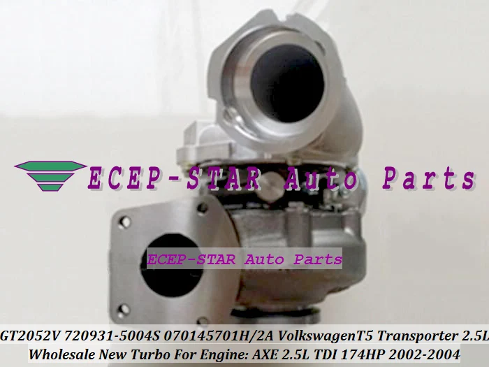 Бесплатная доставка турбо для Volkswagen VW T5 Transporter 02- AXE 720931 720931-0004 720931-0002 070145701H 070145701HX