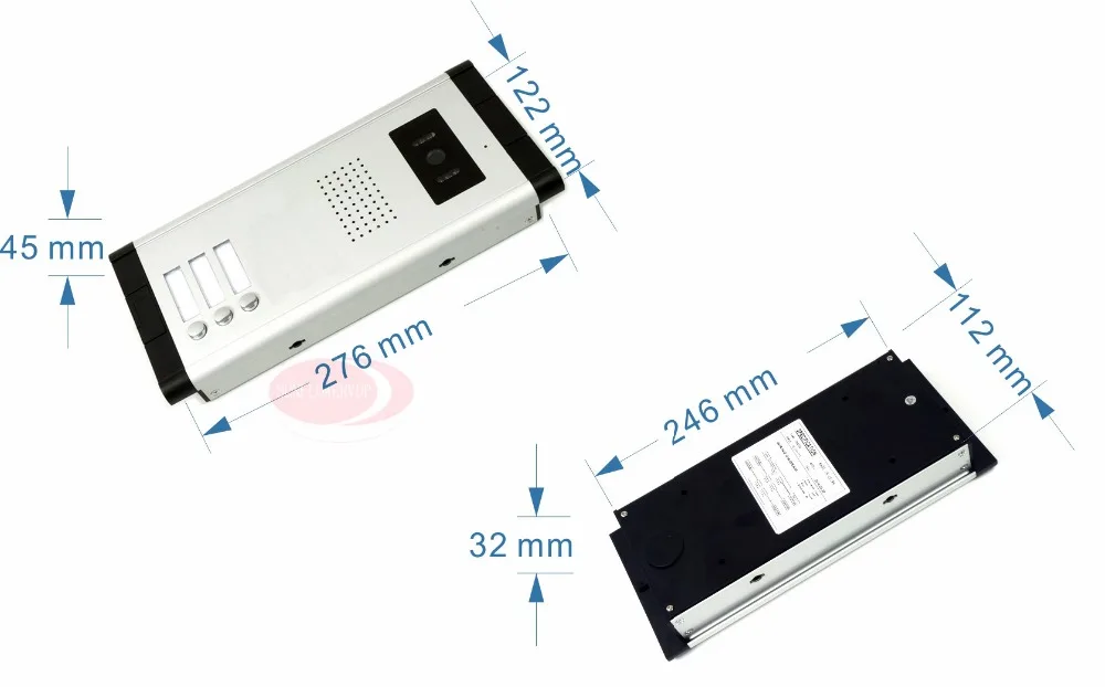 Проводной домофон SUNFLOWERVDP для частного дома + Rfid разблокировка электронный замок 7