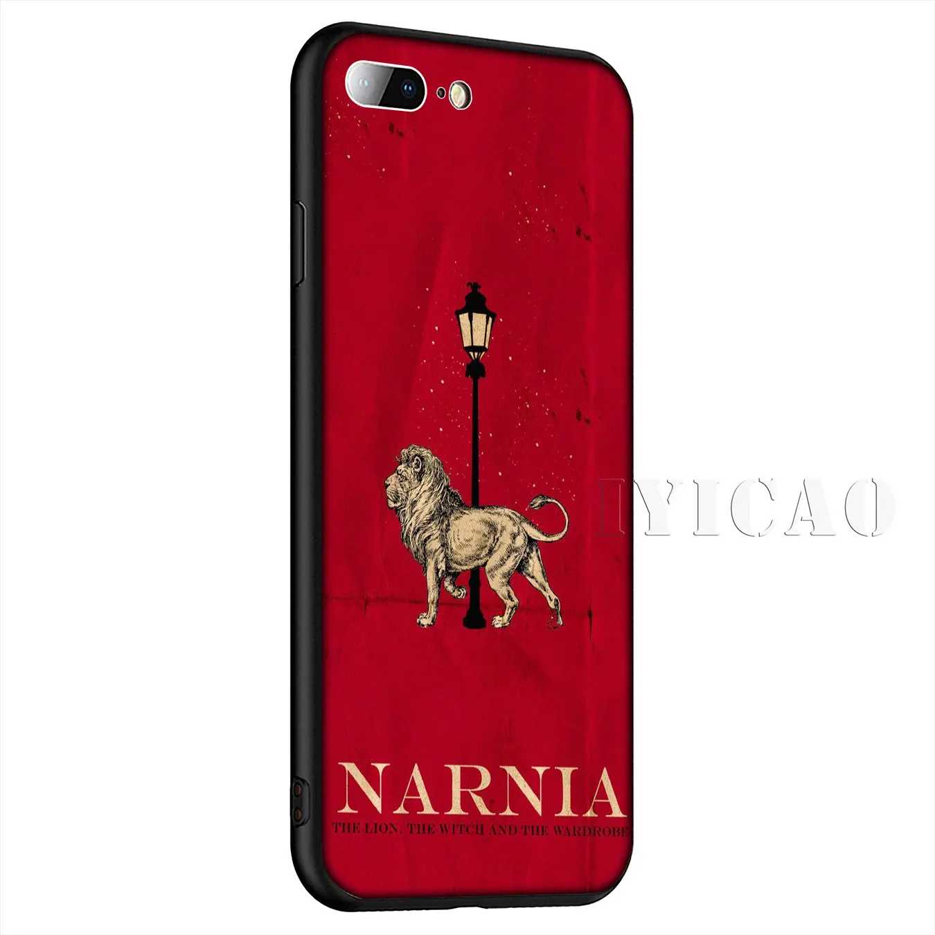 Черный высококачественный силиконовый мягкий чехол The Legends of Narnia для iPhone 11 Pro Max XR X