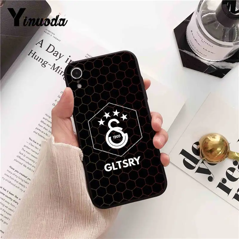 Чехол для телефона Yinuoda Turkey Galatasaray iPhone 8 7 6 6S 6Plus X XS MAX 5 5S SE XR Fundas Capa 11 pro max | Мобильные