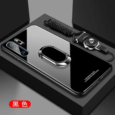Для huawei P30 Pro Чехол из твердого закаленного стекла с подставкой Кольцо Магнит защитный чехол на заднюю панель для huawei P30 lite P30Pro p30lite
