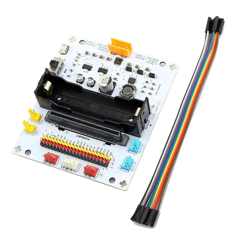 Elerow Pinout Motor/Servor Shield для BBC Micro: Плата расширения бит Микроконтроллер компьютерное