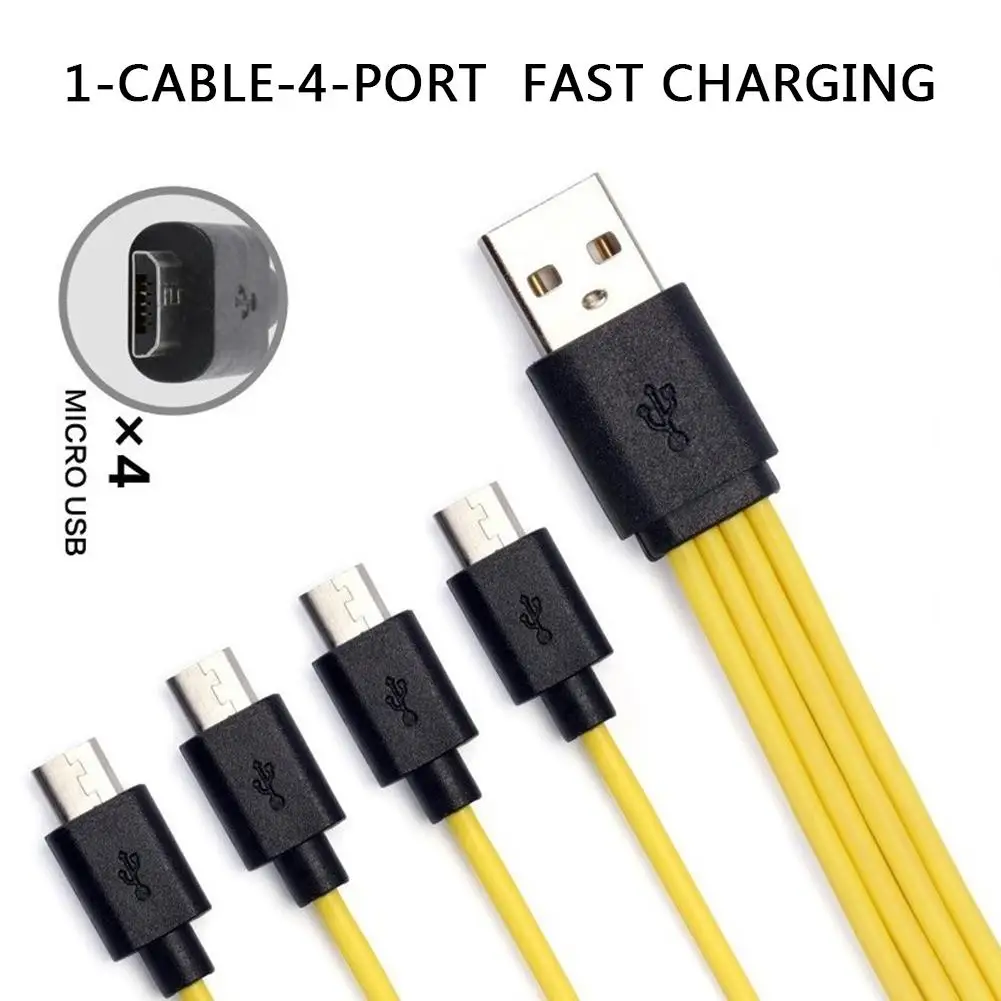 ZNTER Micro USB зарядный кабель для аккумуляторной батареи Универсальный