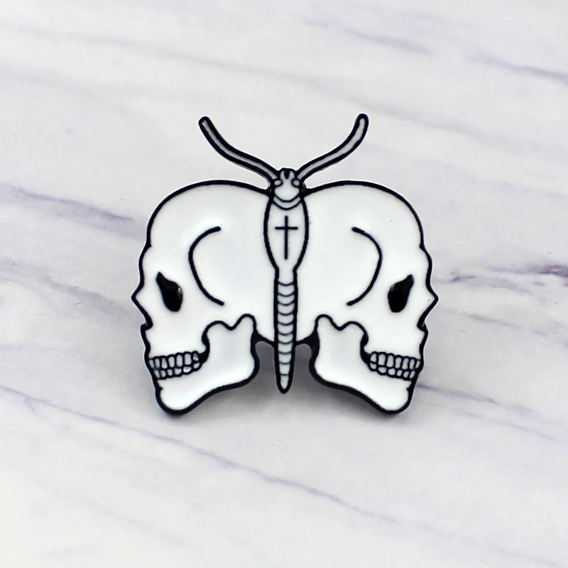 RNG оригинальные крутые броши в виде скелета подарок для друга или подруги на День