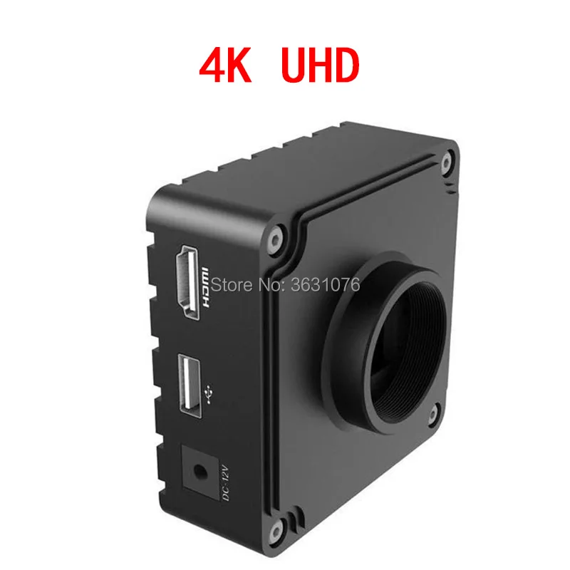 1080P 12MP 4K UHD HDMI 3840*2160 промышленный цифровой C-образный видеомикроскоп камера TF