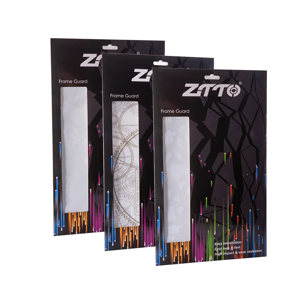 Наклейки на велосипед 3D защита рамы от царапин удаляемая наклейка раму горного и