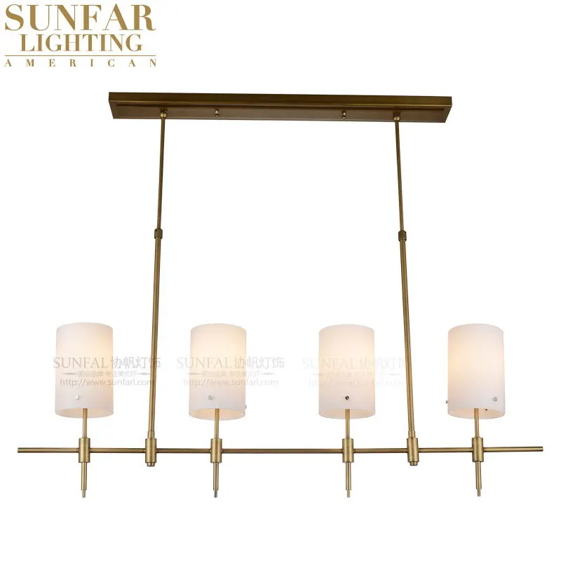 Modern American country wrought iron chandelier bar desk lamp creative restaurant lighting lamps 809 personalized glass works|light floor lamp|lamp