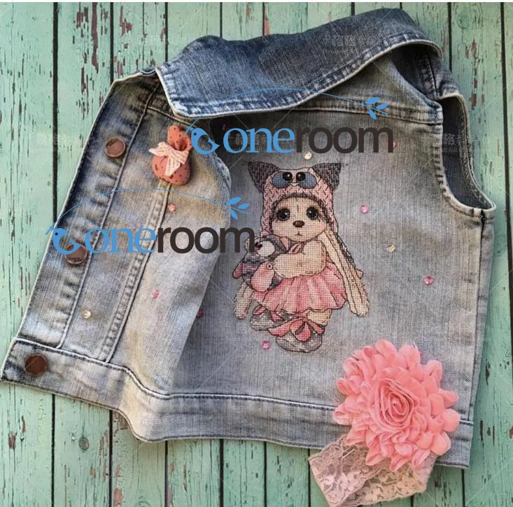 Наборы для вышивки крестиком + водорастворимый холст 14ct плед 22x30 см волшебная