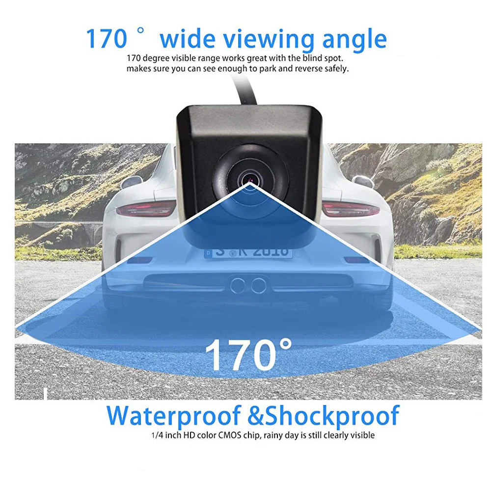 Зеркало-зеркало заднего вида автомобильное 4 3 дюйма 1 шт. | Автомобили и мотоциклы