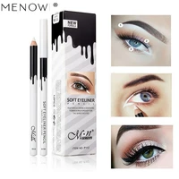 menow 12pcs set white eyeliner pencil waterproof highlighter pen soft matte eyeliner shadow beauty tool eyeliner lip p112