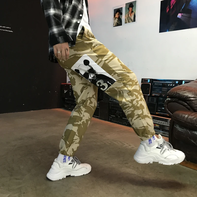 Ins Exceed Fire Hip-Hop уличная камуфляжные брюки мужские легкие для отдыха корейский