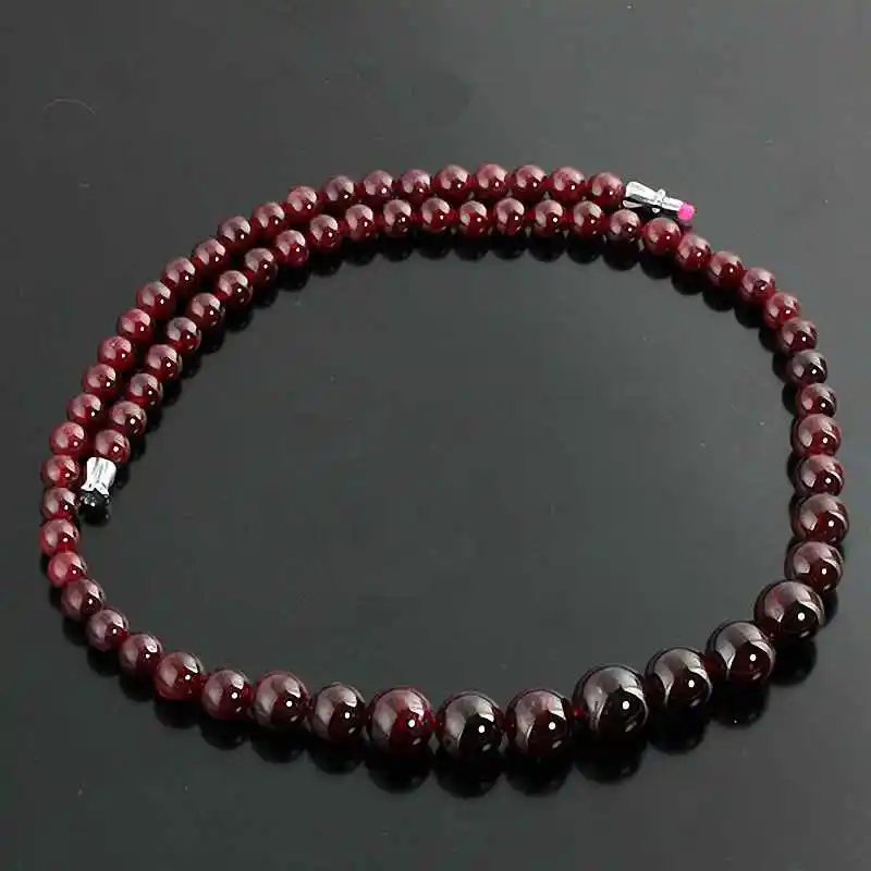 Женское колье-чокер с красным гранатом 16 дюймов | Украшения и аксессуары