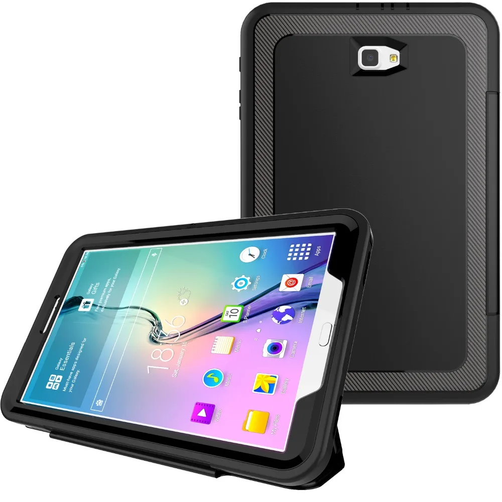Чехол Kemile для Samsung Tab A T580 T585 детский чехол с 3 изоляциями автоматическим