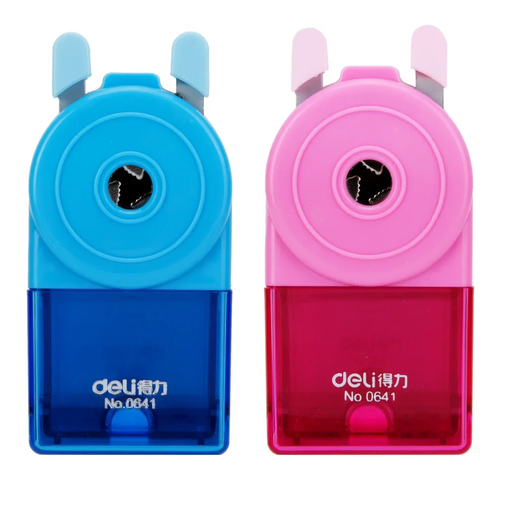 

Office Student Cute Pencil Sharpener Hand shake Office Supplies Stationery deli 0641
