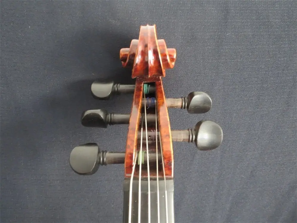 Strad style SONG Brand 5 струны для скрипки 4/4 инкрустированный обратно/сверху большой звук