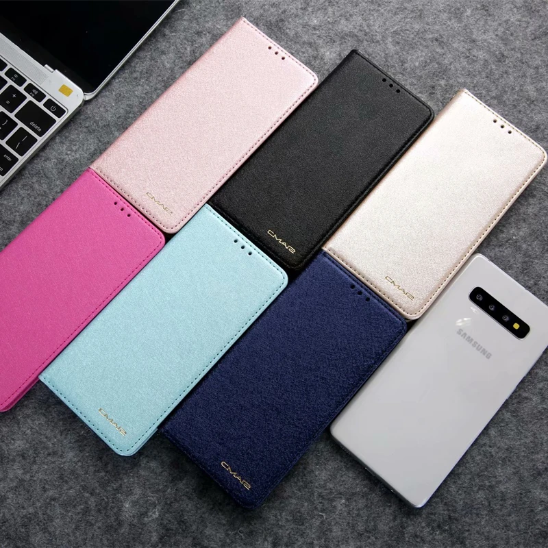 Кожаный чехол S10 для samsung Galaxy S10 Plus, s7 edge, S8, S9 Plus, NOTE 10 Pro, чехол из искусственной кожи, Магнитный флип-чехол, полная защита