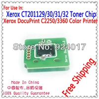 for xerox dpc 2250 2255 3360 c2255 c2250 c3360 printer toner drum chipct201129 ct201130 ct201131 ct201132 toner cartridge chip