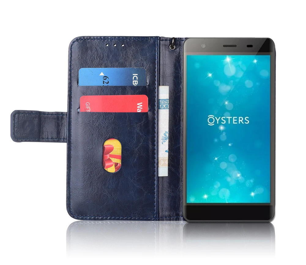 Кожаный чехол-книжка для Oysters Pacific XL 4G Fundas с цветочным принтом 100% специальный