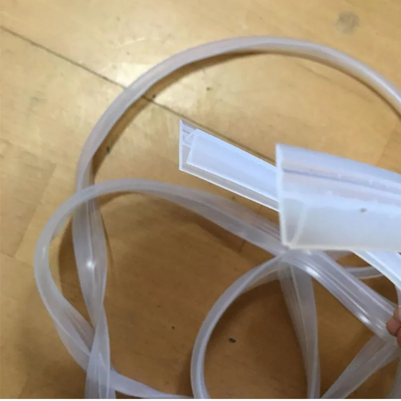 H форма из силиконовой резины для ванной Душевой двери стеклянная уплотнительная