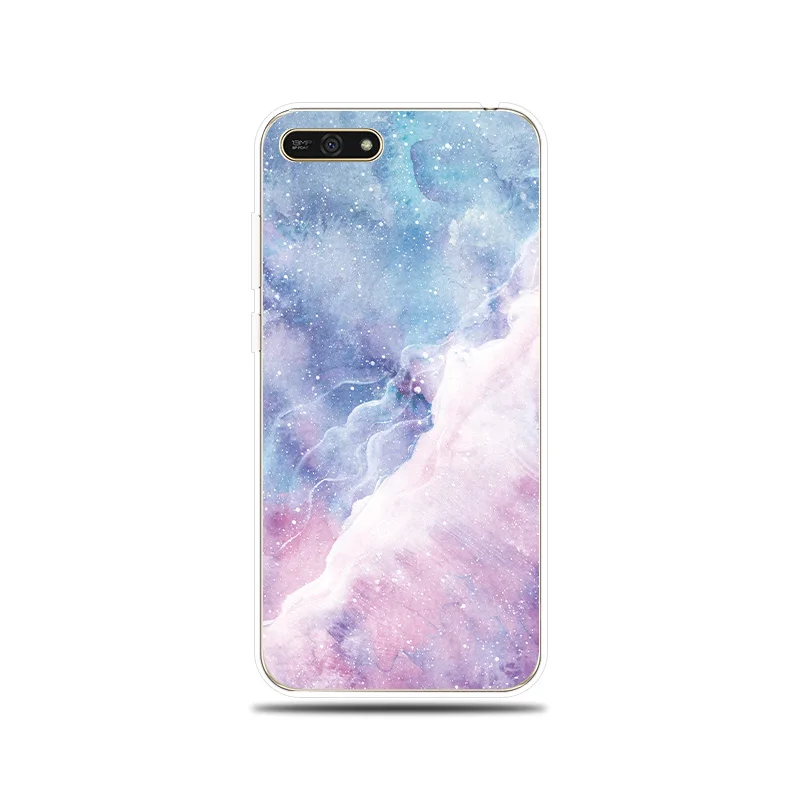 Мраморный узор силиконовый чехол для телефона Coque huawei Honor 5A 6X 7X 7A 7C 7S 8 9 Lite 10 Fundas