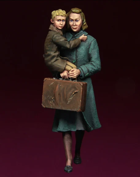 [Tuskmodel] игрушка из смолы для леди с детьми | Игрушки и хобби