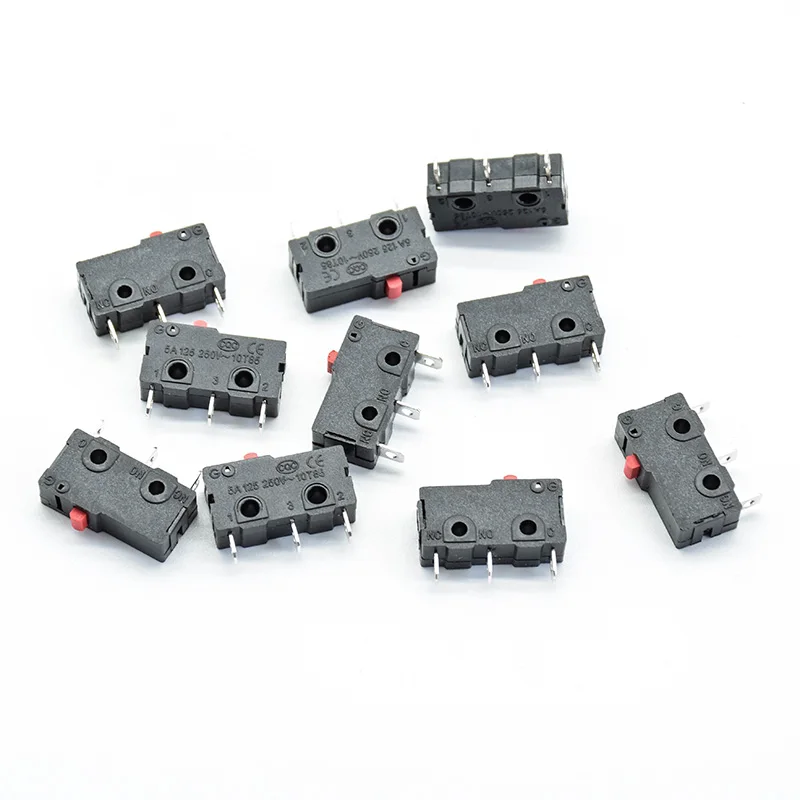 10 шт./лот концевой выключатель 3 Pin N/O N/C высокое качество все новые 5A 250 В