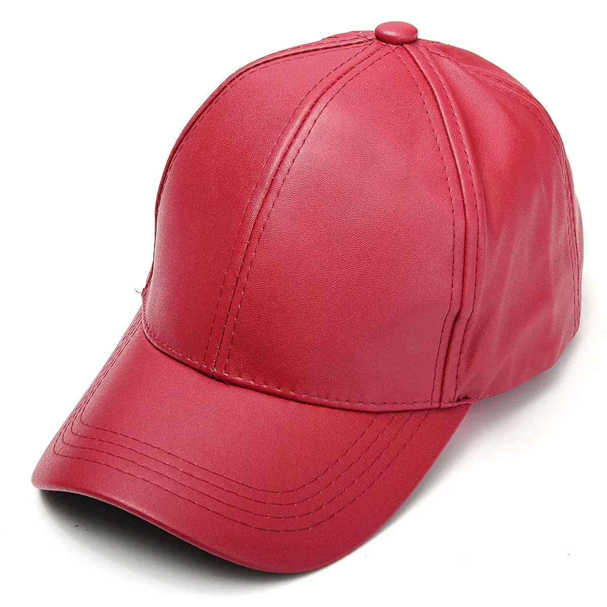 Зимняя Женская бейсбольная Кепка унисекс из искусственной кожи Snapback, Открытый Спортивный Регулируемый Дальнобойщик, головные уборы, мужские кепки от солнца колпачки - Цвет: as picture
