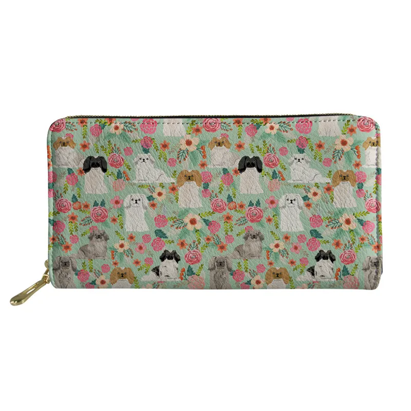 FORUDESIGNS/женские сумки 2 шт./компл. тоут на плечо с принтом собаки роскошный дизайн