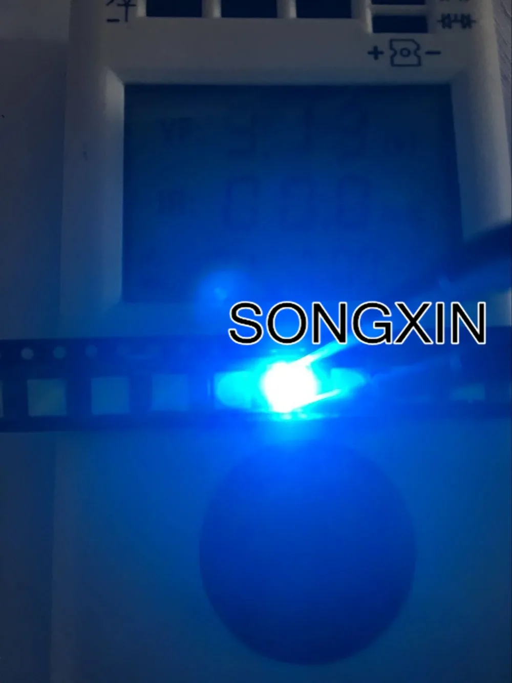 50 шт. 5050 СВЕТОДИОД smd голубого цвета светодиод небесно прозрачный синий 5 0*5 0*1 9