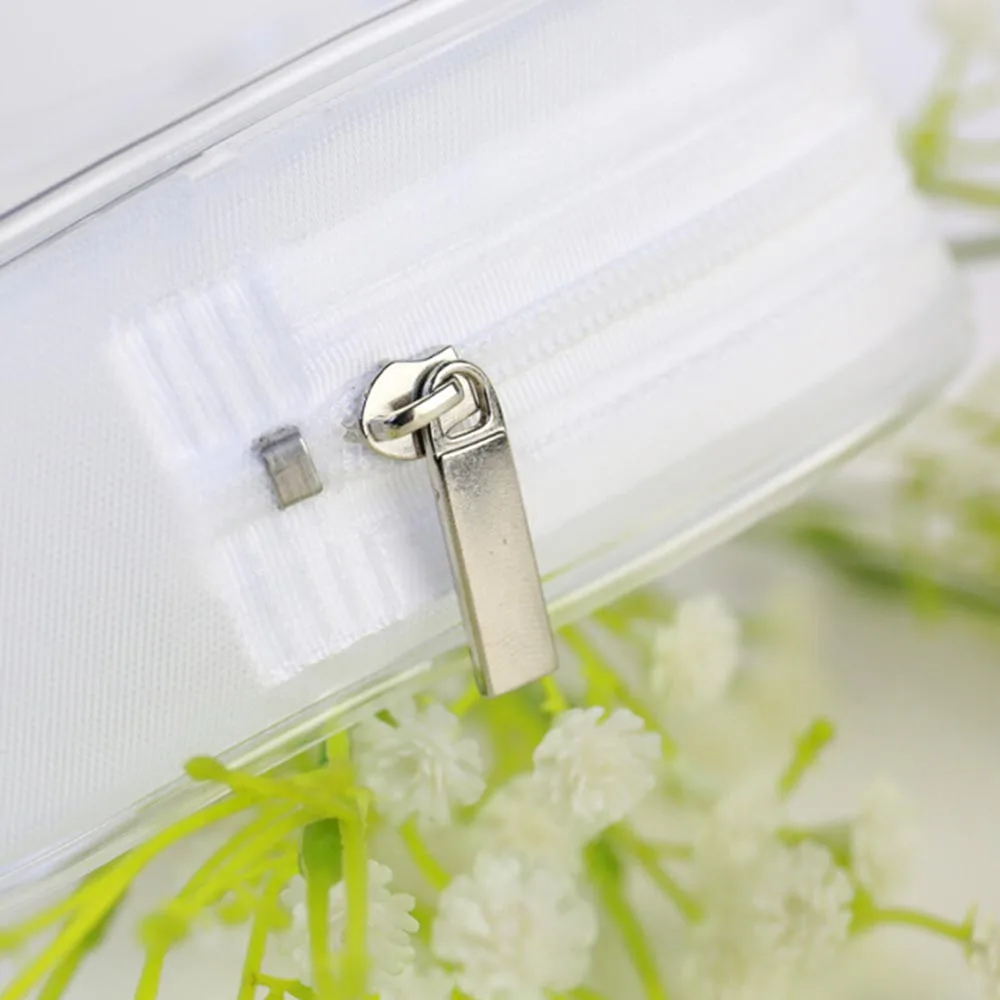 Прозрачная прозрачная косметичка из ПВХ чехол портативная Сумочка для туалетных