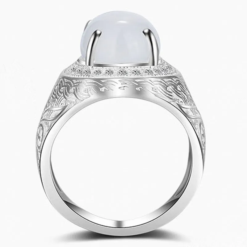 Мужское Винтажное кольцо из серебра 925 пробы в китайском стиле|Кольца| |