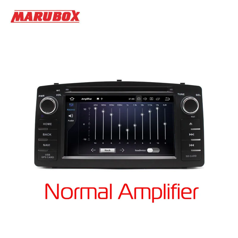 Ordinary MARUBOX головное устройство для Toyota Corolla E120 BYD F3 2Din Android 8,0 4 Гб ОЗУ gps Navi Стерео Радио автомобильный мультимедийный плеер 6A900PX5 - Цвет: Ordinary
