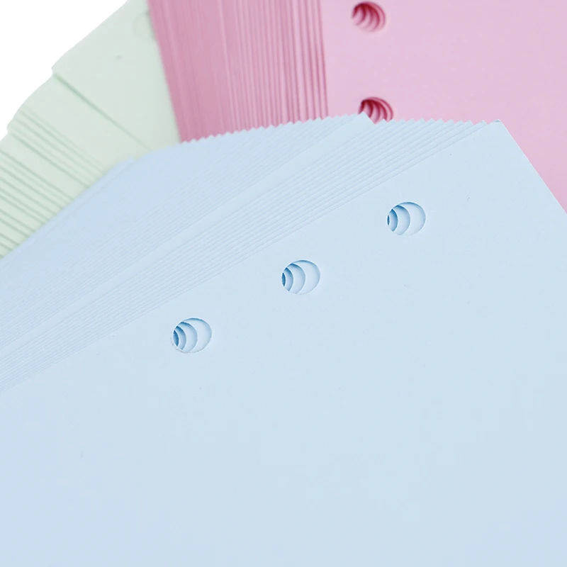 40 листов студенческие канцелярские тетради свободные листья дневник вставка A6