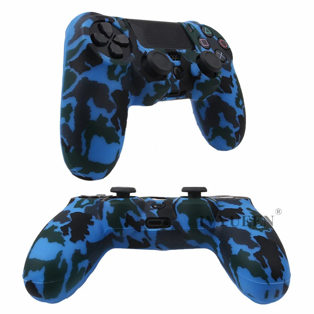 Силиконовый защитный чехол IVYUEEN для sony Dualshock 4 PS4 DS4 Pro Slim с 8 аналоговыми джойстиками