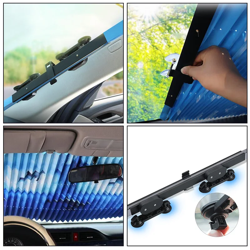 Автомобильный солнцезащитный козырек складная Защита от солнца на лобовое