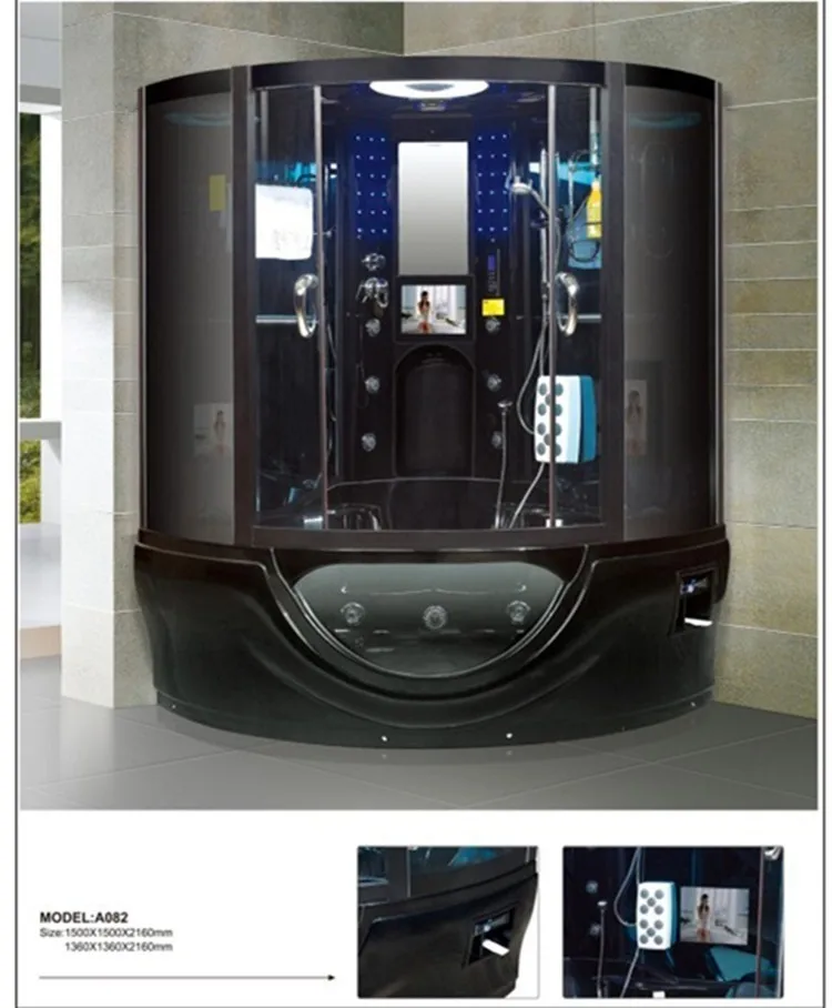 Роскошная душевая кабина A082 с акриловым материалом заводская цена|room|room steamroom shower