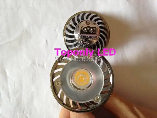 

DC12v 3w mr16 Epistar led spot light bulb with electroplated silver shell neat design CE&ROHS 3 year warranty safe&easy to use