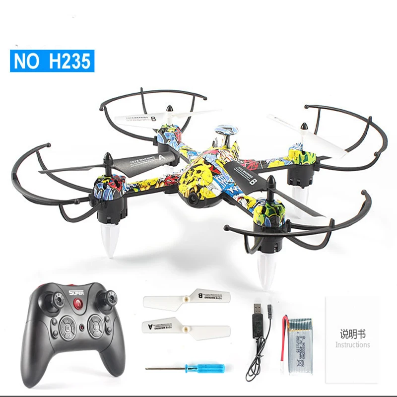 2 4 ГГц 6 Axis Gyro Wifi FPV Дрон в режиме реального времени приложение Управление