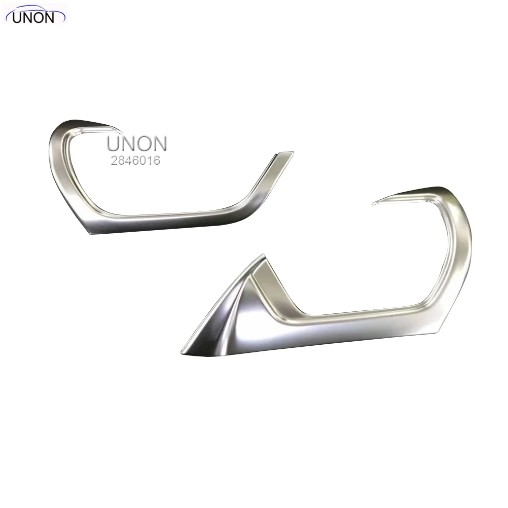 Matt Silver 2pcs Для Toyota Voxy Noah R80 автомобильные вентиляционные выходные накладки украшения ABS интерьерные аксессуары планки - Название цвета: Matt Silver 2pcs