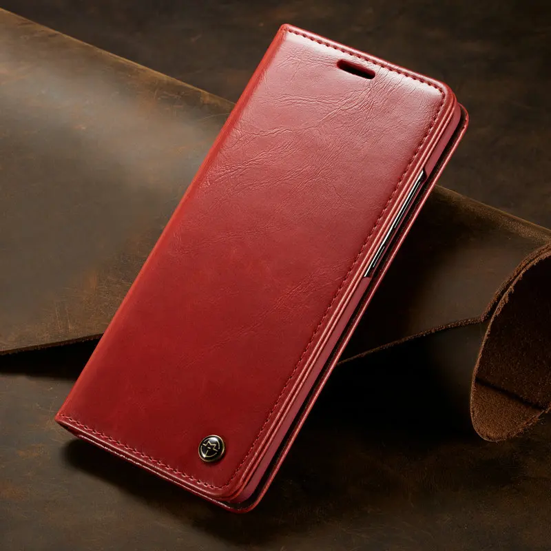 Red Автоматический магнитный чехол-бумажник для huawei P30 Pro, винтажный Чехол-книжка с подставкой для huawei P30 Pro, кожаный чехол - Цвет: Red