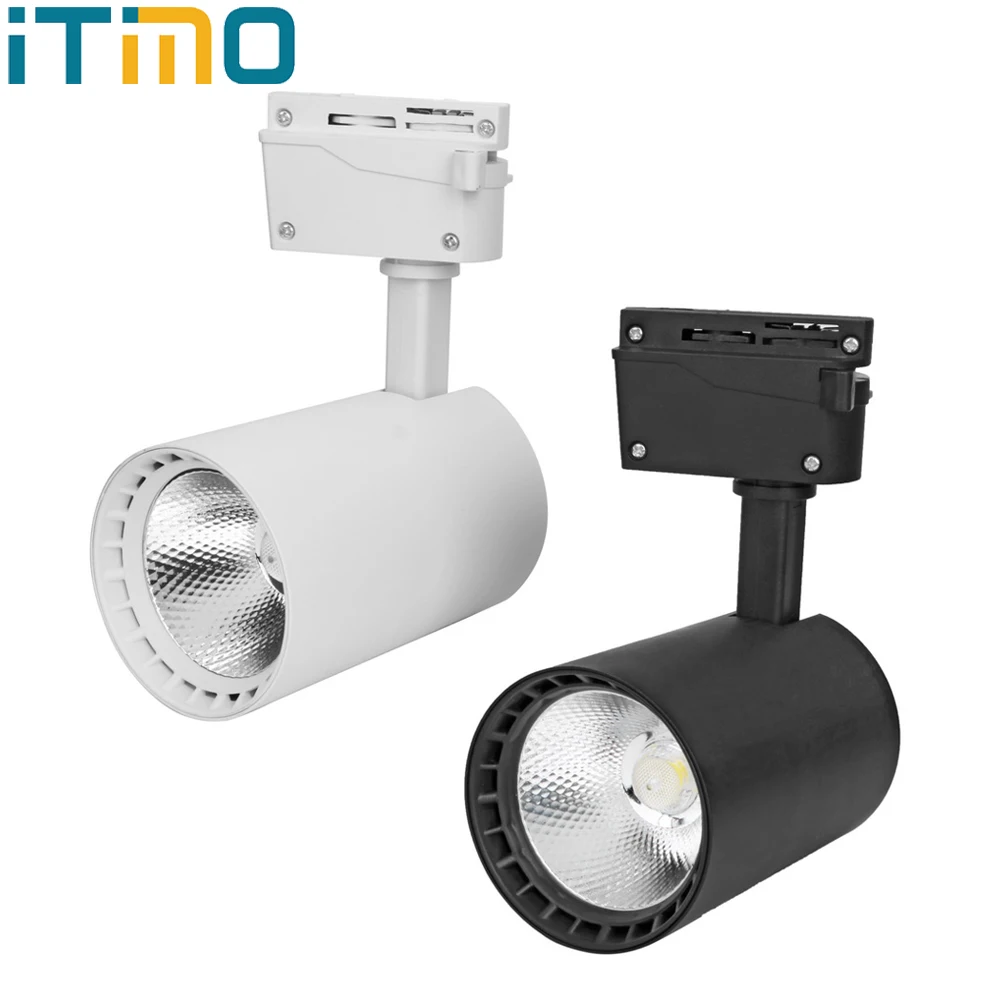 ITimo выставочный Точечный светильник COB светодиодный потолочный рельсовый