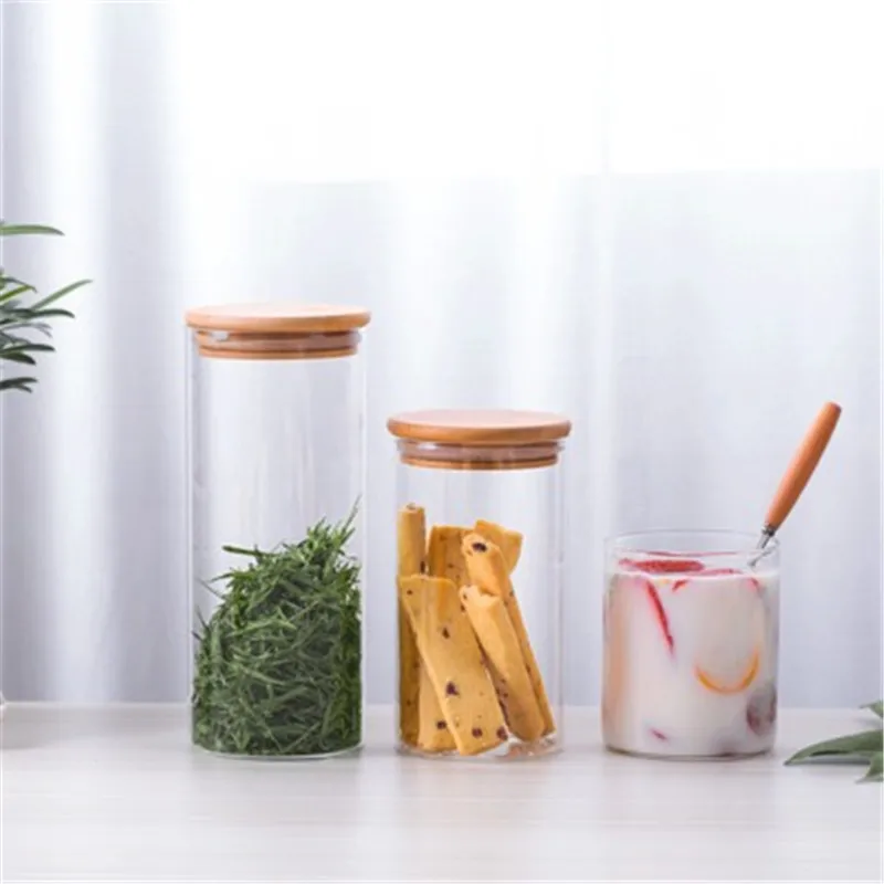 Кухня бак для хранения стекло герметичная банка портативный Коробка бутылка еда