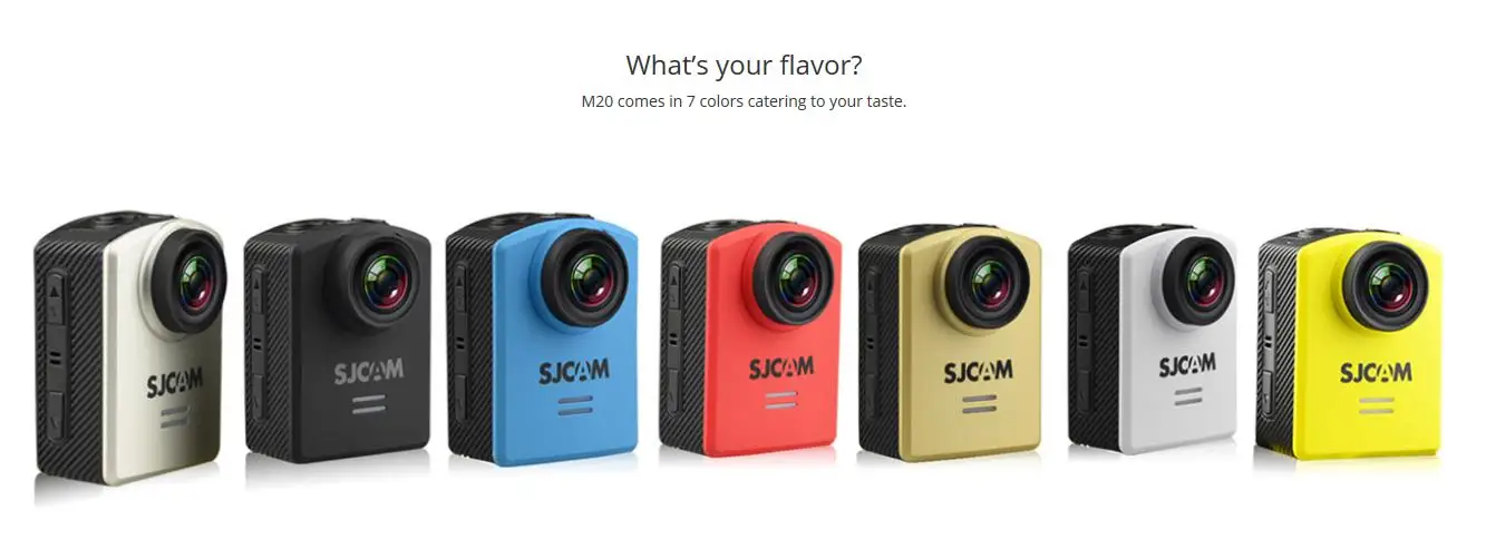 Оригинальная Спортивная Экшн-камера SJCAM M20 с Wi-Fi и гироскопом, HD 2160 P, 16 МП, 4 K, водонепроницаемая, DV, Bluetooth, часы, рычаг автоспуска, пульт дистанционного управления