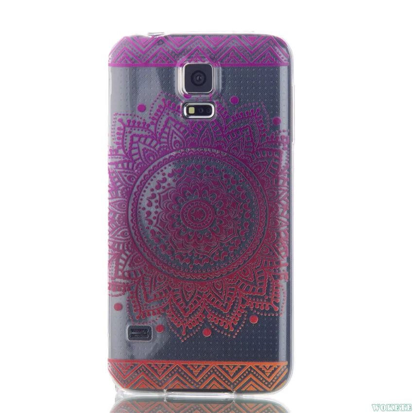 Новый Оболочки Ультра тонкий прозрачный ТПУ печати мода высокого качества