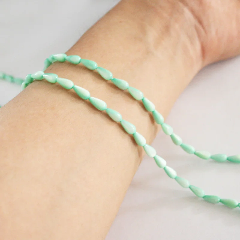NiceBeads Fashoin 4*8 мм DIY/Многоцветный натуральный пресноводный в форме капель бусины