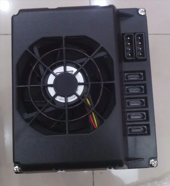 Алюминиевый SAS box чехол для компьютера жесткий диск 5 пластинчатый модуль горячий разъем sataii