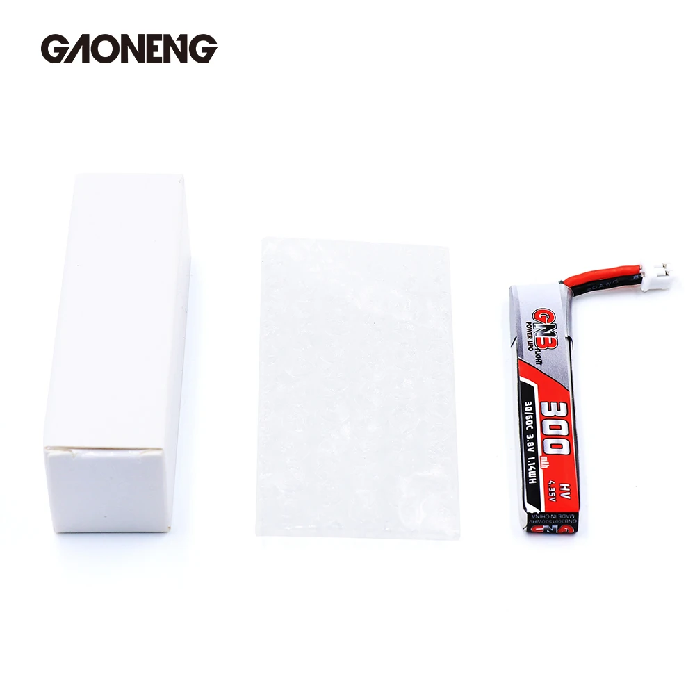 5 шт. GAONENG GNB 1S 300mAh 3,8 V 30C/60C LiHV Lipo аккумулятор PH2.0 разъем для UK65 US65 Happymodel Mobula7Snapper BetaFPV 65S Дрон